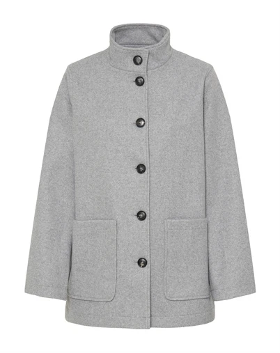 Fransa - FRWilla 1 Jakke - Light Grey Melange 